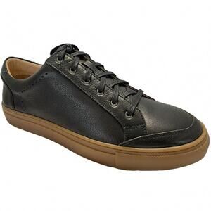 NEW STRIDEWELL men's court dress lace-up shoe in black